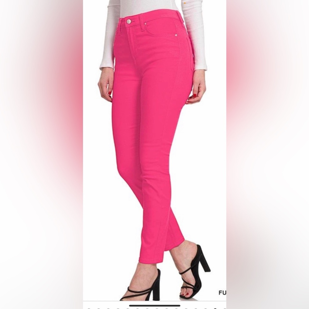 Zenana Stretch Color Pop Jeans Skinny Fit